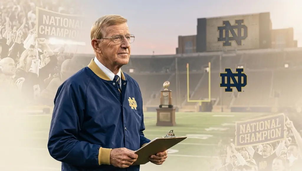Lou Holtz, Legendary Notre Dame National Champion Coach, Dies at 89