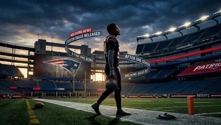 New England Patriots Release 4-Time Pro Bowl Wideout Stefon Diggs After One Season