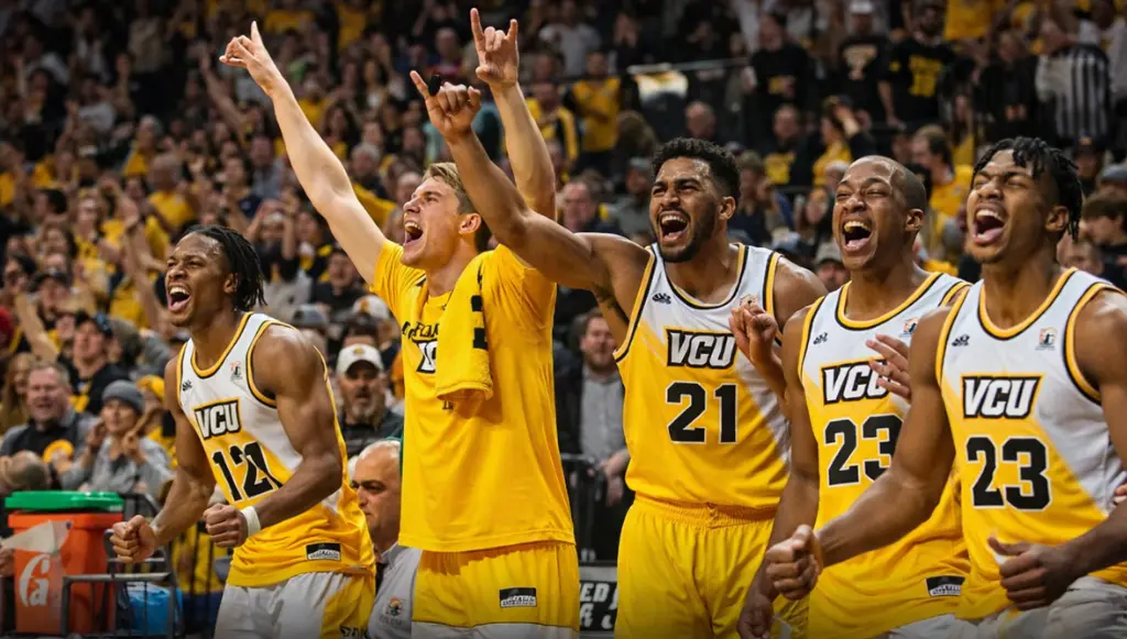 VCU Boosts A-10 Title Hopes as Bench Sparks 70-65 Win Over George Mason